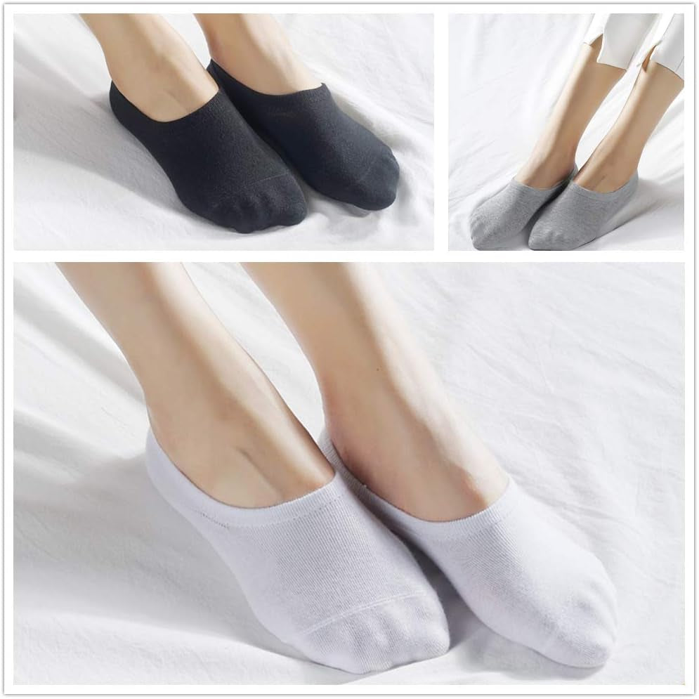 Falechay Sneaker Socken Damen Herren Füßlinge Unsichtbare 10 Paar