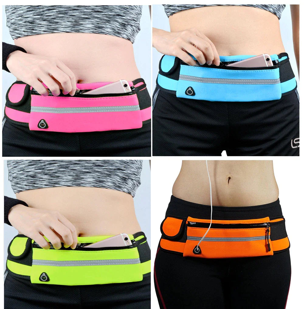 Waterproof Waist Bag Belt for Running and Cycling