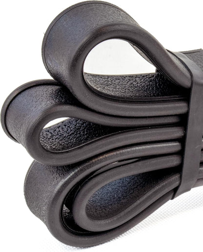 Premium Exercise Bands - Ultra Durable, Non-Slip, Comfort-Edge Resistance - Tested over 30K Pulls - Three
