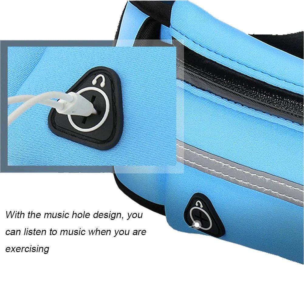 Waterproof Waist Bag Belt for Running and Cycling